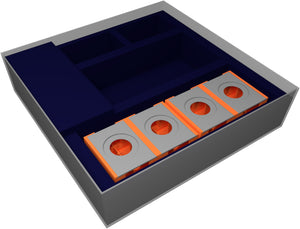 Feldherr Organizer Insert for Brass: Lancashire / Brass: Birmingham Deluxe Edition (2018) - board game box