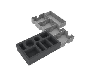 Feldherr Organizer Insert + foam tray for Gloomhaven: Jaws of the Lion - board game box