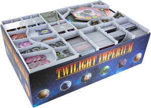 Feldherr Organizer Insert for Twilight Imperium 4th Edition + Prophecy of Kings - core game box