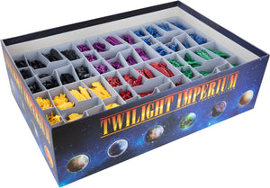 Feldherr Organizer Insert for Twilight Imperium 4th Edition + Prophecy of Kings - core game box