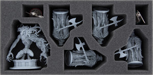 Feldherr foam set + Organizer Insert for Bloodborne: The Board Game - core game box