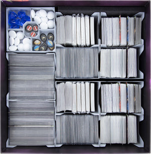 Feldherr Organizer Insert + foam set for Etherfields - core game box + Creatures of Etherfields + Stretch Goals Wave 1 + additional contents
