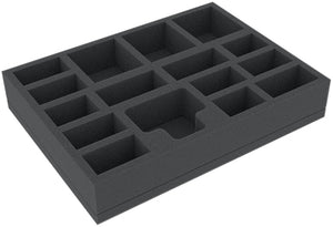 Feldherr foam set with card holders for HeroQuest (2021) - Prophecy of Telor - board game box
