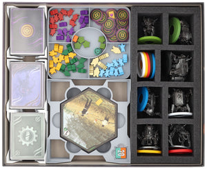 Feldherr Organizer Insert + foam set for Expeditions + expansion - core game box