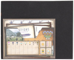Feldherr Organizer Insert + foam set for Expeditions + expansion - core game box