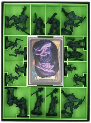 Feldherr Organizer Insert for HeroQuest (2021) - Kellar's Keep - board game box