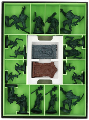 Feldherr Organizer Insert for HeroQuest (2021) - Kellar's Keep - board game box