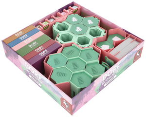 Feldherr Organizer Insert incl. tile holders for Dorfromantik: Sakura - board game box