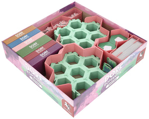 Feldherr Organizer Insert incl. tile holders for Dorfromantik: Sakura - board game box