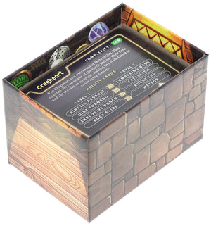 Feldherr Organizer Insert for Gloomhaven: Buttons & Bugs - board game box