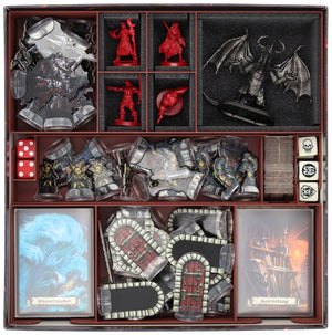 Feldherr Organizer Insert for HeroQuest (2021): First Light - core game box