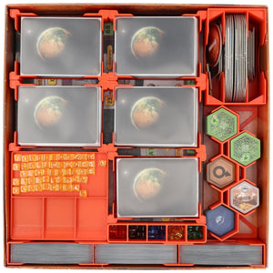 Feldherr Organizer Insert for Terraforming Mars + expansions - core game box