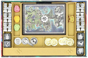 Feldherr Organizer Insert for Tiny Epic: Game of Thrones - Deluxe Edition + Ice and Fire - Board Game Box