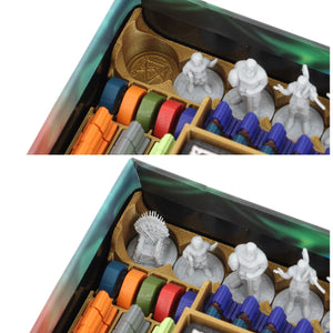 Feldherr Organizer Insert for Tiny Epic: Game of Thrones - Deluxe Edition + Ice and Fire - Board Game Box