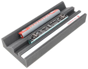 Premium Locomotive Bench TT Scale with Magnetic Strip and Additional Maintenance Shaft – Ideal for TT Models