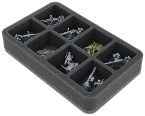 HS050A168 Feldherr foam tray for Astra Militarum - 8 Compartments