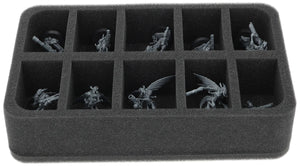 HS060A086 Feldherr foam tray for Kill Team - 10 Compartments