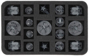 HS050A165 Feldherr foam tray for Legions Imperialis - 17 Compartments