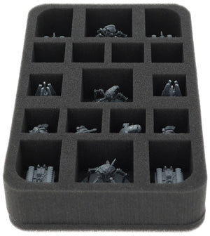 HS050A165 Feldherr foam tray for Legions Imperialis - 17 Compartments