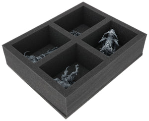 FS090A008 Feldherr foam tray for Ogor Mawtribes - 4 Compartments