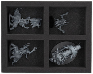 FS090A008 Feldherr foam tray for Ogor Mawtribes - 4 Compartments