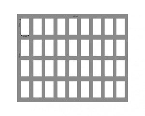 FS040A044 Feldherr foam tray for Dwarfen Mountain Holds - 36 Compartments