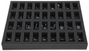FS040A044 Feldherr foam tray for Dwarfen Mountain Holds - 36 Compartments