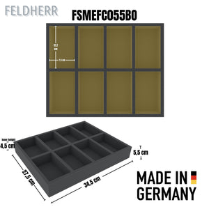 Feldherr Storage Box with Foam Tray Set for Warhammer: The Old World - Warriors of Chaos (FSLB310P114)