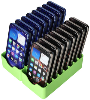 Feldherr mobile phone holder / smartphone parking space for classrooms - 16 smartphones