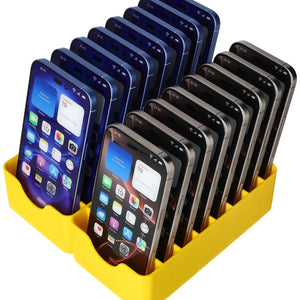 Feldherr mobile phone holder / smartphone parking space for classrooms - 16 smartphones