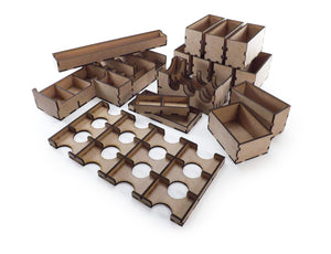 Boardgame Organizer Insert for Terra Mystica + its expansion Fire and Ice