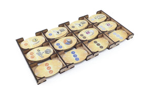 Boardgame Organizer Insert for Terra Mystica + its expansion Fire and Ice