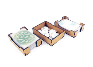 Boardgame Organizer Insert for Wingspan & European Expansion