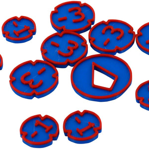 Feldherr token set multicolor for Disney Lorcana