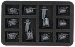 Feldherr Storage Box with Foam Tray Set for Warhammer: The Old World - Warriors of Chaos (FSLB310P114)