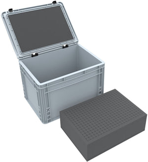 Feldherr Eurobox 40 x 30 cm Set for Tabletop Miniatures - 84 Compartments + Pick and Pluck Foam Insert