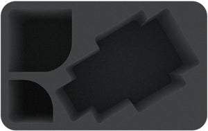 HSMFMD120BO 120 mm Half-Size Foam Tray for Auxilia Solar - Aethon Heavy Sentinel + Leman Russ Assault Tank