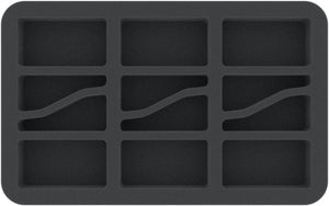 HS035A067 Half-Size foam tray for Legions Imperialis - 12 compartments