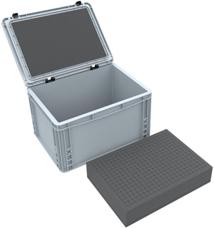 Feldherr Eurobox 40 x 30 cm Set for Tabletop Miniatures - 88 Compartments + Pick and Pluck Foam Insert